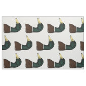 Mallard Drake Head Stof (Fat Quarter)