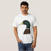 Mallard Drake Head T-shirt (Voorkant volledig)