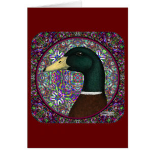 Mallard Drake Mosaic Circle