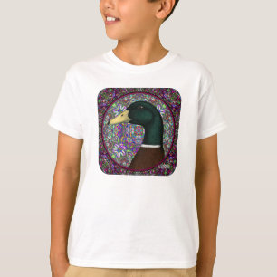 Mallard Drake Mosaic Circle T-shirt