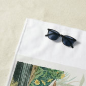 Mallard Duck, 1834, Uit de vogels van Amerika Strandlaken (In situ)