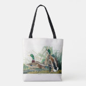 Mallard Duck, 1834, Uit de vogels van Amerika Tote Bag (Achterkant)