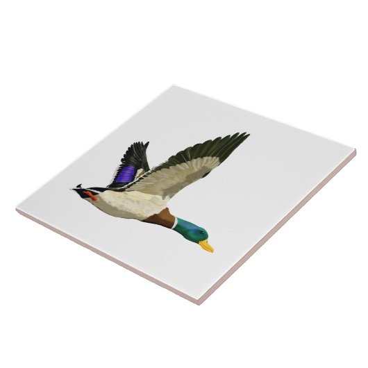 Mallard Duck Artful Tegeltje (Zijkant)