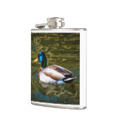 Mallard Duck Artistic Portret Heupfles (Links)