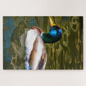 Mallard Duck Artistic Portret Legpuzzel (Horizontaal)