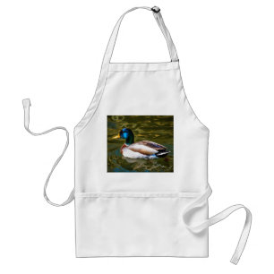 Mallard Duck Artistic Portret Standaard Schort