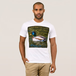 Mallard Duck Artistic Portret T-shirt