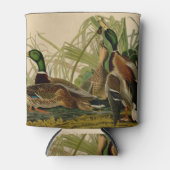 Mallard Duck Audubon Bird Painting Blikjeskoeler (Voorkant)