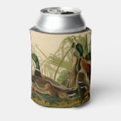 Mallard Duck Audubon Bird Painting Blikjeskoeler (Blikje Achterkant)