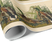 Mallard Duck Audubon Bird Painting Cadeaupapier (Rol Hoek)