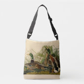 Mallard Duck Audubon Bird Painting Crossbody Tas (Voorkant)