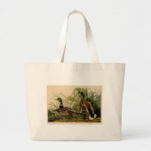 Mallard Duck Audubon Bird Painting Grote Tote Bag (Voorkant)