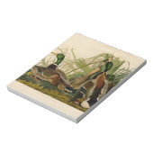 Mallard Duck Audubon Bird Painting Notitieblok (Linkerzijde)