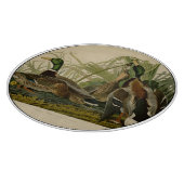 Mallard Duck Audubon Bird Painting Snijplank (Hoek)
