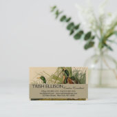 Mallard Duck Audubon Bird Painting Visitekaartje (Staand voorkant)