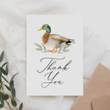 Mallard Duck Baby shower