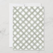 Mallard Duck Baby shower Kaart (Achterkant)