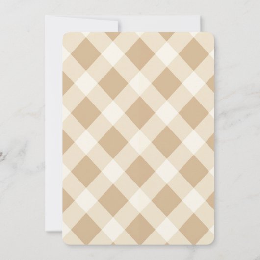 Mallard Duck Baby shower Kaart (Achterkant)