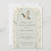 Mallard Duck Baby shower Kaart (Voorkant)