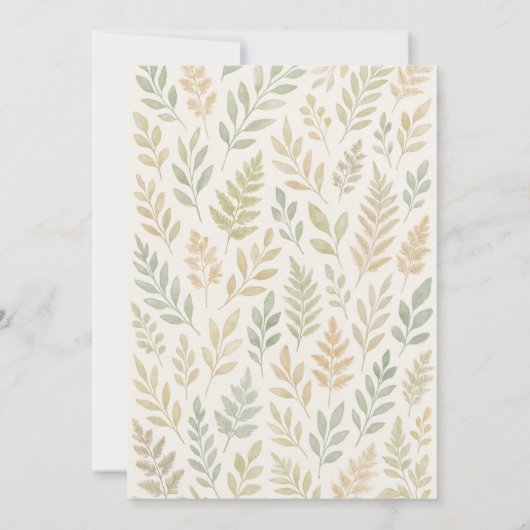 Mallard Duck Baby shower Kaart