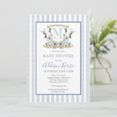Mallard Duck Baby shower-uitnodiging Kaart (Staand voorkant)