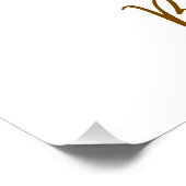 Mallard Duck Baby shower Welkomstteken Perfect Poster (Hoek)