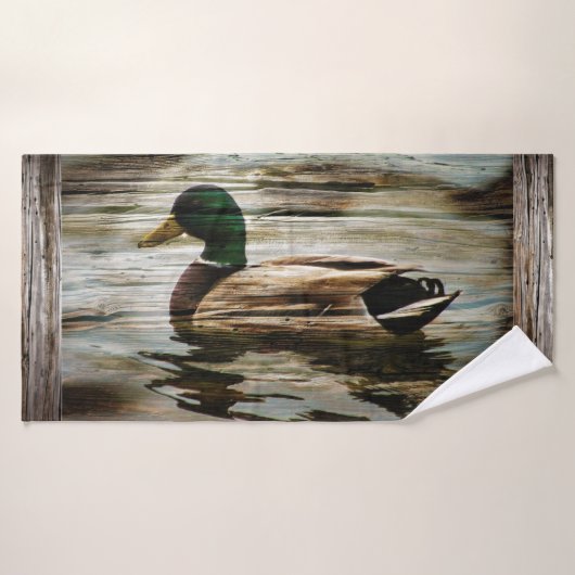 Mallard Duck Bad Handdoek (Badhanddoek)