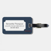 Mallard Duck Bagagelabel (Achterkant horizontaal)