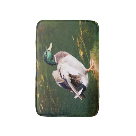 Mallard Duck Bath Mat (Voorkant Verticaal)