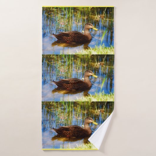 Mallard Duck Bath Towel Badhanddoek (Badhanddoek)