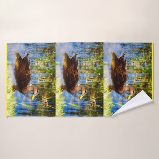 Mallard Duck Bath Towel Badhanddoek (Badhanddoek)