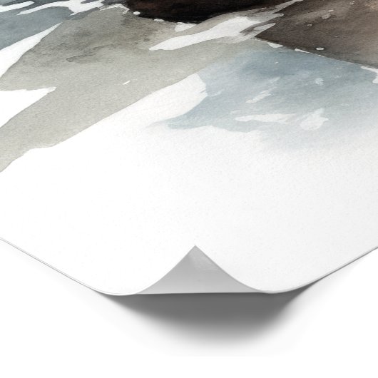 Mallard Duck Bird Art Print Poster (Hoek)