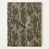 Mallard Duck Bottom lands Camo Hunting Season Planner (Achterkant)