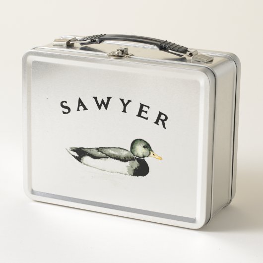 Mallard Duck Boy's Lunchbox (Voorkant)