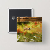 Mallard Duck Button (Voorkant /achterkant)