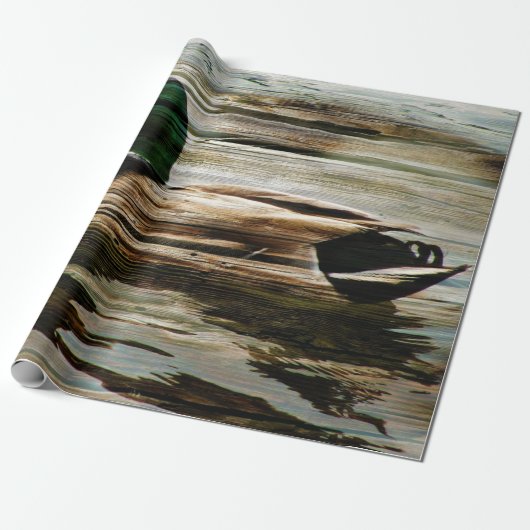 Mallard Duck Cadeaupapier (Uitgerold)