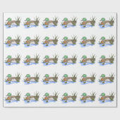 Mallard Duck Cadeaupapier (Vlak)