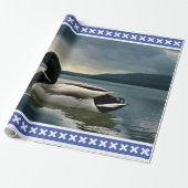 Mallard Duck Cadeaupapier (Uitgerold)