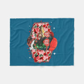 Mallard Duck Camouflage Happy Valentine's Day Hunt Fleece Deken (Voorkant (Horizontaal))