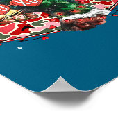 Mallard Duck Camouflage Happy Valentine's Day Hunt Poster (Hoek)