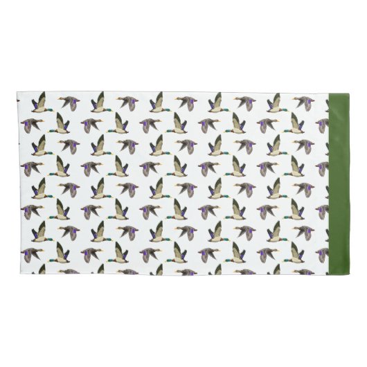 Mallard Duck Decoratief Kussensloop (Achterkant-Rechts)