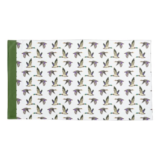 Mallard Duck Decoratief Kussensloop (Achterkant-Links)