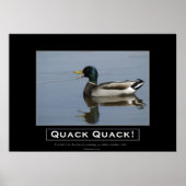 Mallard Duck Demotivational Poster (Voorkant)