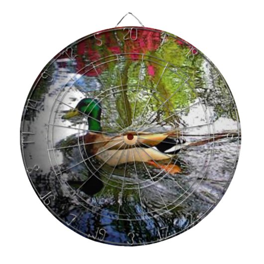 Mallard Duck Design Dartbord (Voorkant)