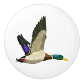 Mallard Duck DIY Keramische Knop (Voorkant)
