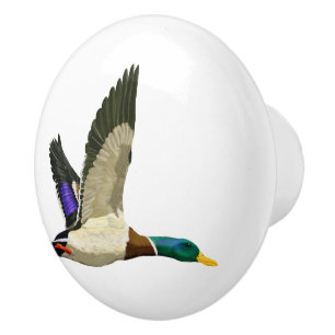 Mallard Duck DIY Keramische Knop