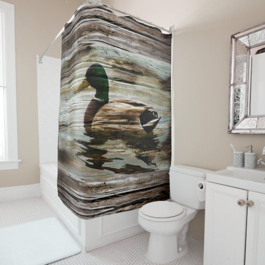 Mallard Duck Douchegordijn (In situ)