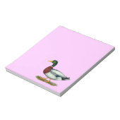 Mallard Duck Drake Notitieblok (Linkerzijde)