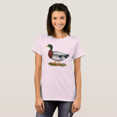 Mallard Duck Drake T-shirt (Voorkant volledig)