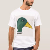 Mallard Duck (Drake), Waterverf  T-shirt (Voorkant)